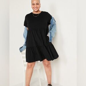 Old Navy Tiered Tee Shirt Dress